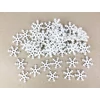 Kép 1/6 - Fehér hókristály 2,5cm 50db/csomag