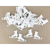 Kép 1/3 - Fehér korcsolya 3cm 30db/csomag