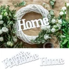 Kép 1/3 - Home felirat fehér 15cm 4db/csomag