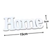 Kép 2/3 - Home felirat fehér 15cm 4db/csomag
