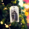 Kép 2/3 - Nyomtatott fa tábla - Vintage karácsonyi tábla 2db/csom