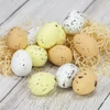 Kép 5/6 - Festett polisztirol tojás természetes színek 3x4cm 12db/cs