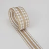 Kép 1/3 - Kétoldalas textil szalag 2,5cm*2m bézs