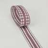 Kép 1/3 - Kétoldalas textil szalag 2,5cm*2m mályva