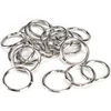 Kép 2/2 - Fémkarika ezüst 2,5cm 20db/csomag