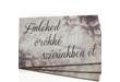 Nyomtatott fa tábla - Emléked örökké..3db/cs