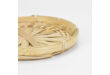 Bambusz tál lapos  20cm 450/#