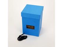 Négyszög papírdoboz "especially for you" kék 6/#