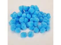 Kék pompon 1,5cm 100db/cs