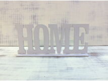 Fa "Home" felirat talppal fehér 25cm