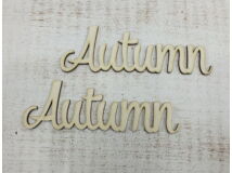 "Autumn" felirat 2db/csomag