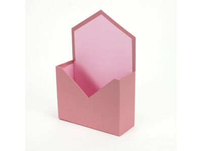 Boríték formájú papírdoboz pink 64/#