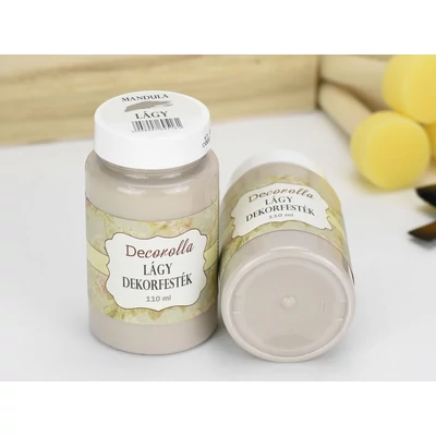 Decorolla lágy dekorfesték 110ml mandula