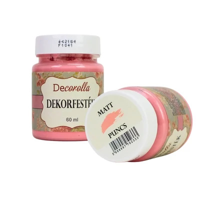 Decorolla matt dekorfesték 60ml puncs