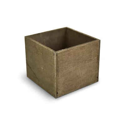 Dekoláda rusztikus kocka 13x13cm 48/#