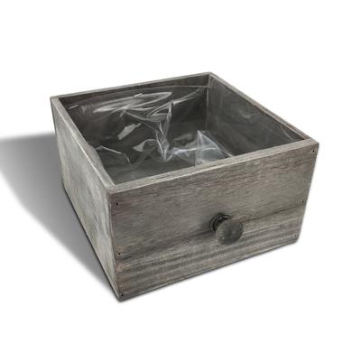 Fa fiók szürke 18*18*10,5cm 30/#