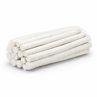 Fehér fa rudak 21cm 300gr/cs 50/#