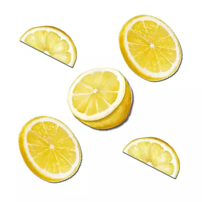 Nyomtatott dekorkarton- citrom csomag 5db/csomag