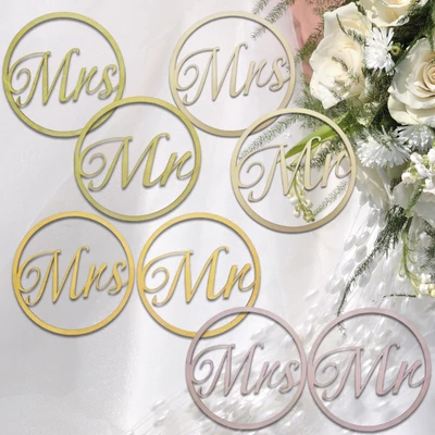 Mr&amp;Mrs karika szett 2db - Több színben