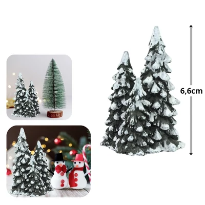 Mini fenyőfák 1db 6,3cm