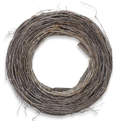 Fészek koszorú szürke 35cm 10/#
