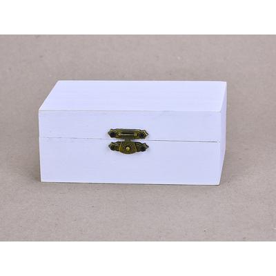 Fadoboz fehér 12x7cm, magasság:5cm