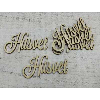 "Húsvét" felirat 7,5cm 5db/csomag