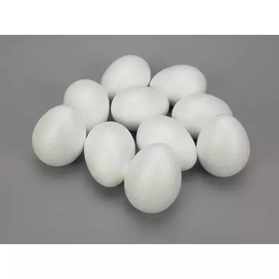 Polisztirol tojás 9cm 10db/cs