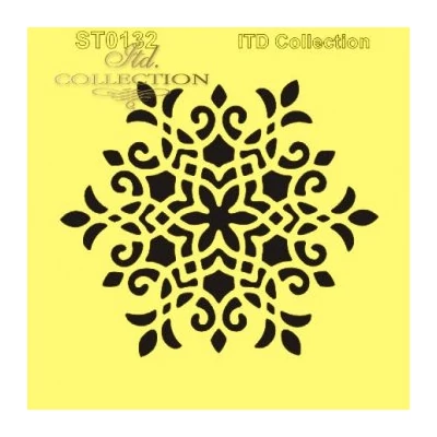 Stencil ITD-ST0132A 16x16cm