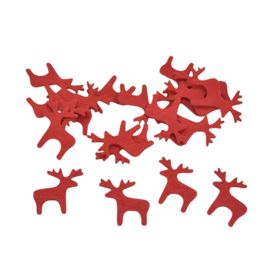 Filc - Szarvas piros 3cm 20db/csomag