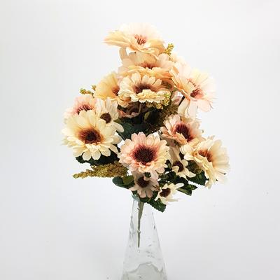 Gerbera csokor krémrózsaszín 300/#
