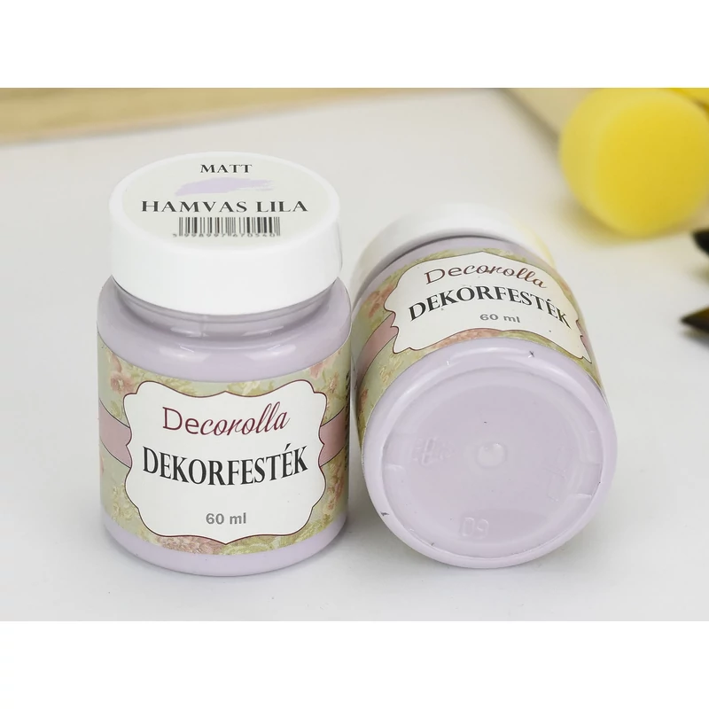 Decorolla matt dekorfesték 60ml  hamvas lila