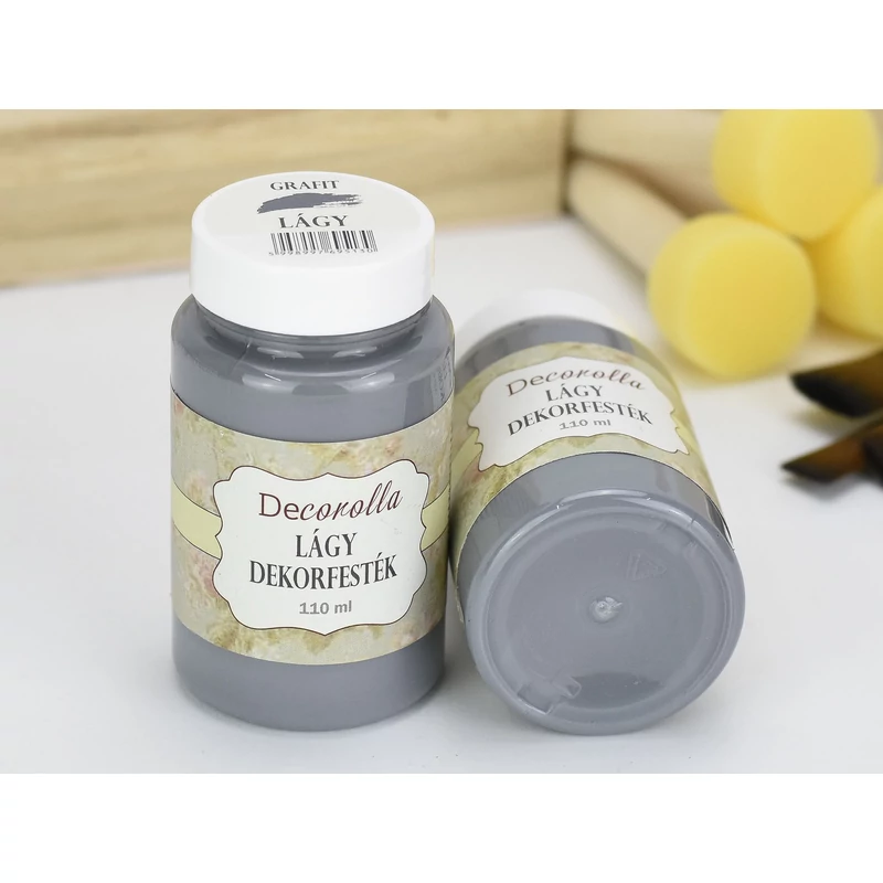 Decorolla lágy dekorfesték 110ml grafit