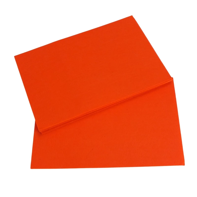 Filc lapok fehér 25x25cm 10db/csom