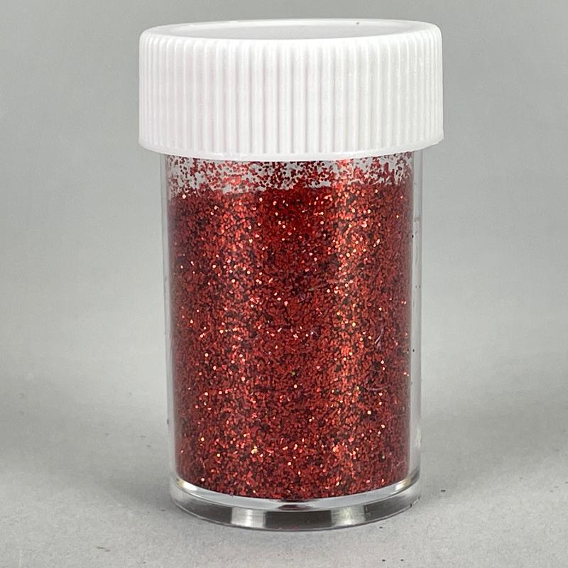 Csillámpor 15g - piros