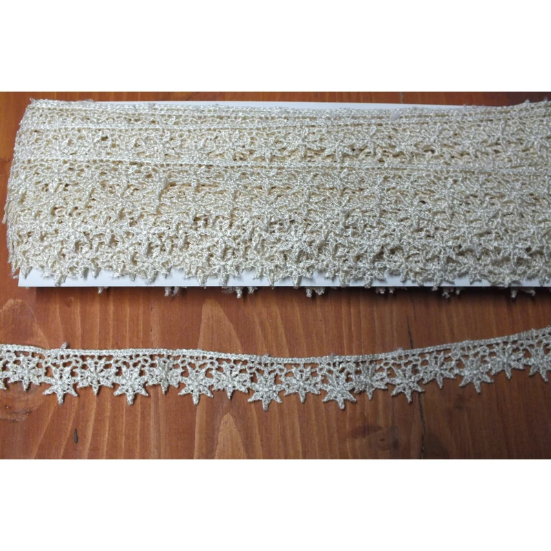 Csipke csillagos 2cm*13,7m