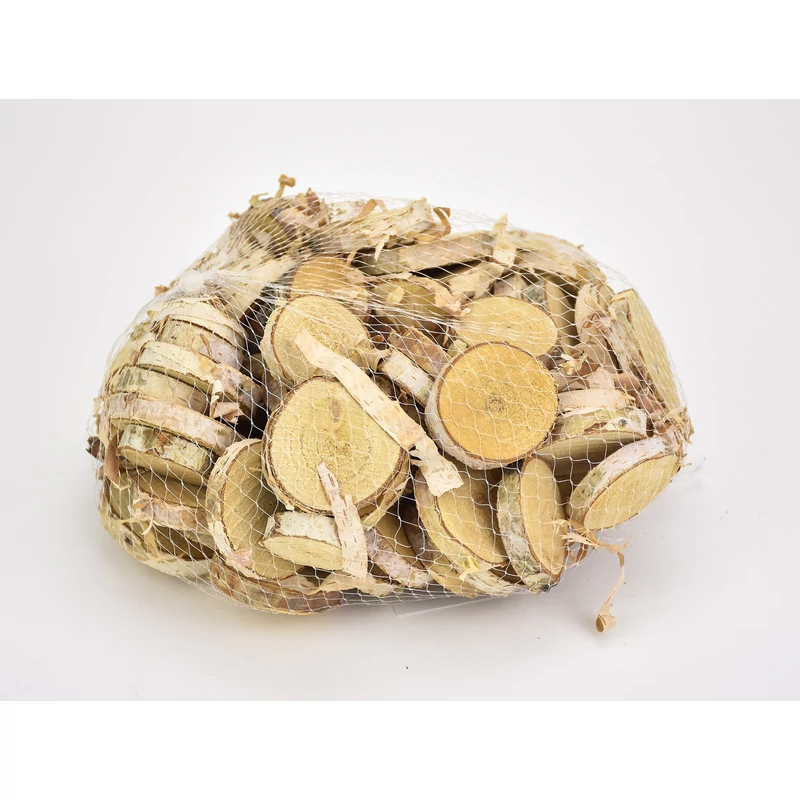 Nyírfa szeletek kerek 3-5cm 0,5kg