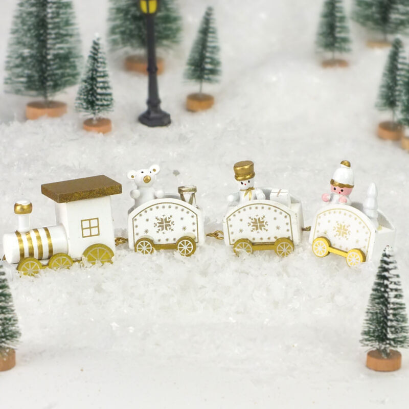 Karácsonyi fa vonat fehér