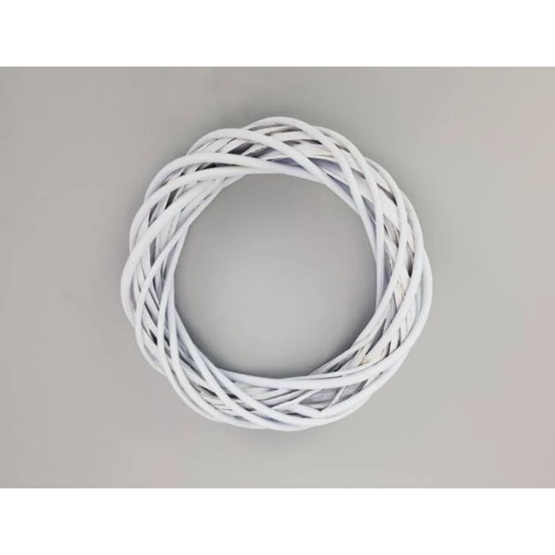 0590 Vessző koszorú pasztell lila 30cm 36/#