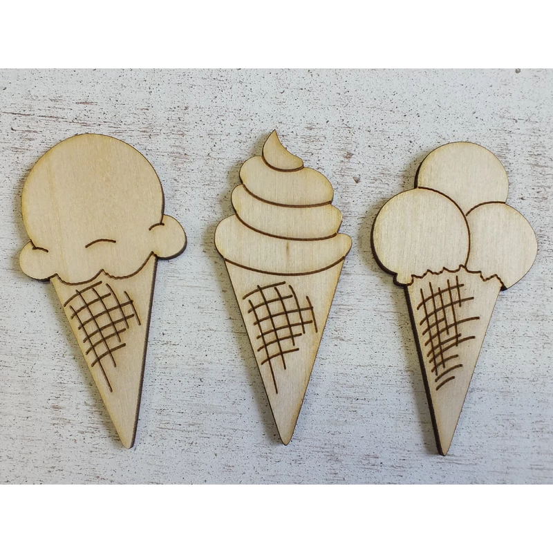 Natúr fa - Fagyi vegyes 10cm 3db/csomag Natúr fa - Fagyi vegyes 10cm 3db/csomag