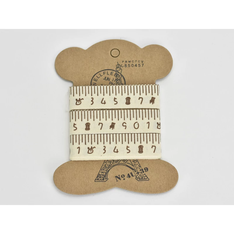 Textil szalag mintás 1,5cm