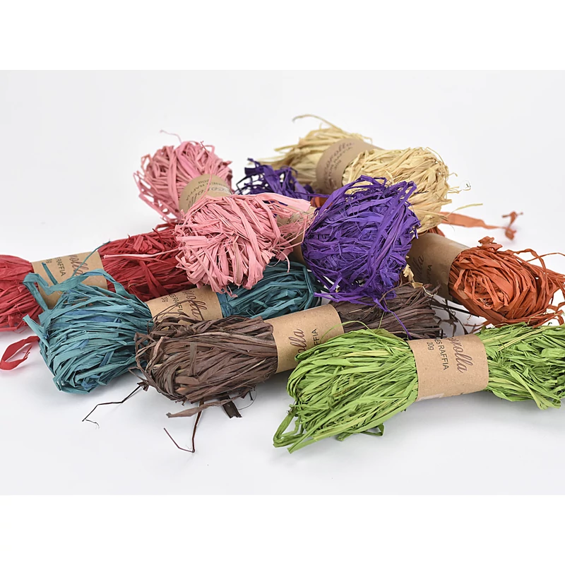 Okos ár Raffia 7x20-30g vegyes színek