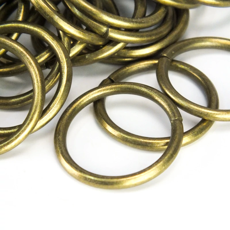 Fémkarika bronz 2,5cm 20db/csomag Fémkarika bronz 2,5cm 20db/csomag