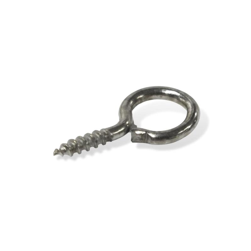 Csavaros akasztó ezüst 5x10mm