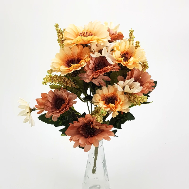 Gerbera csokor vintage barack 300/#
