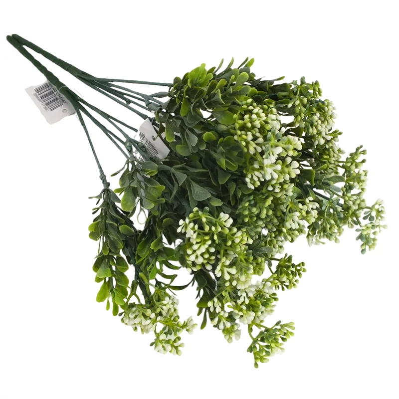 Mini korall csokor fehér 600/#