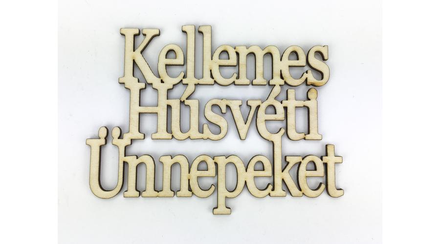 Natur Fa Kellemes Husveti Unnepeket Felirat Koszorura 11x14cm Husvet Corollakft
