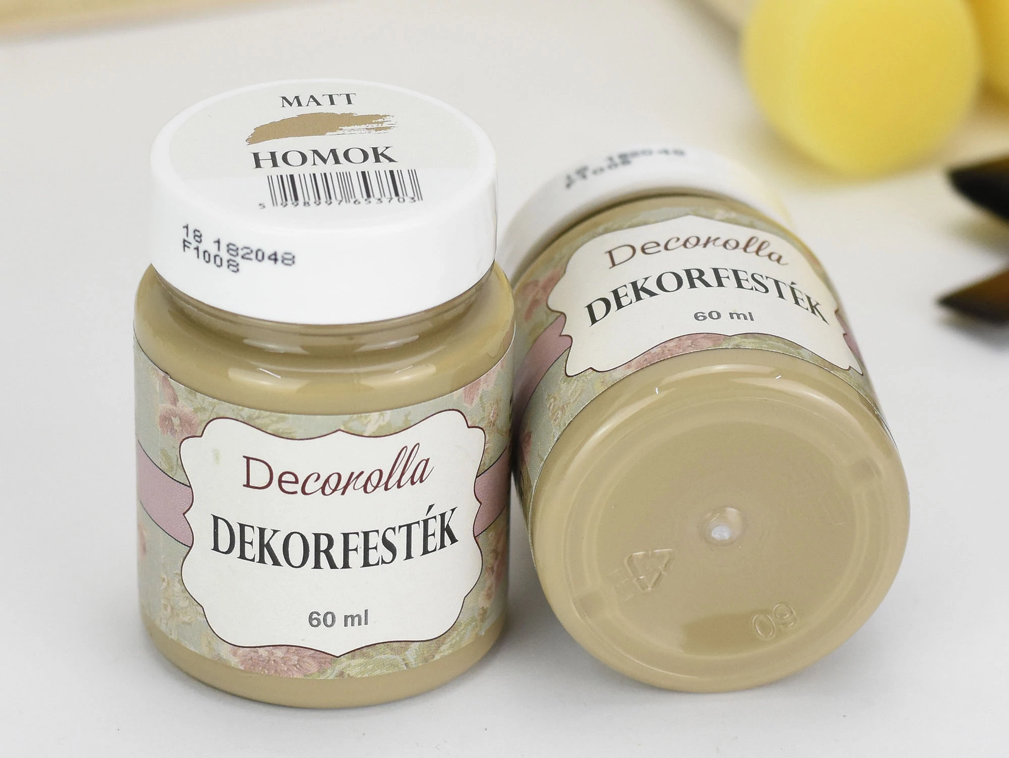 Decorolla matt dekorfesték 60ml homok