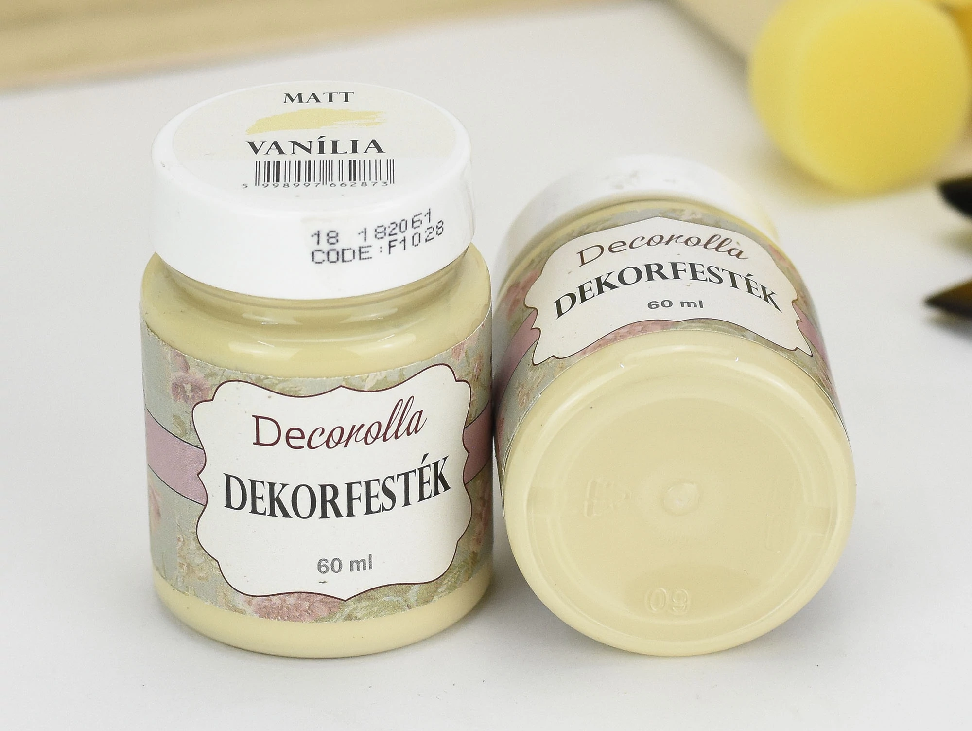 Decorolla matt dekorfesték 60ml  vanília
