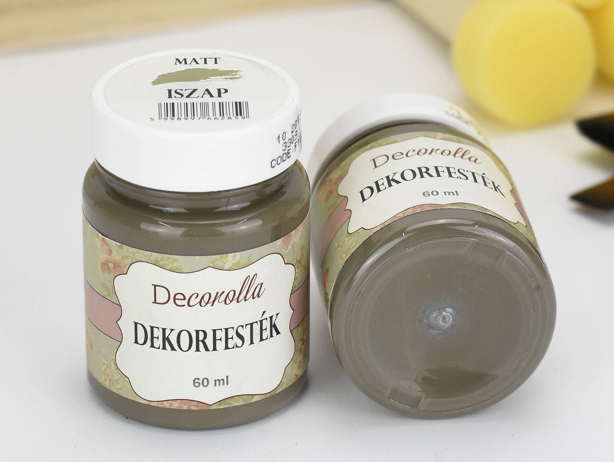 Decorolla matt dekorfesték 60ml  iszap